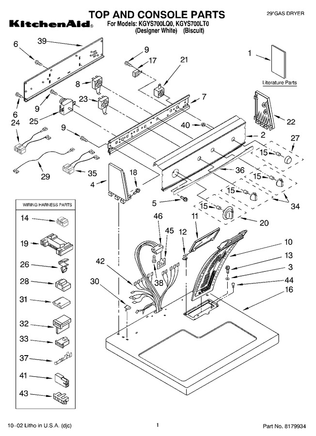 Diagram for KGYS700LQ0