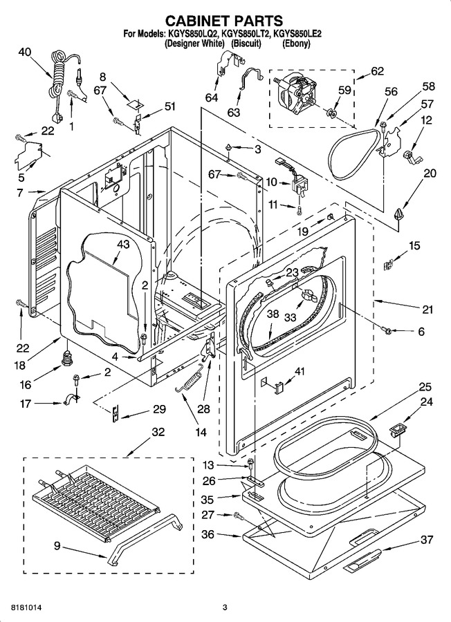 Diagram for KGYS850LT2