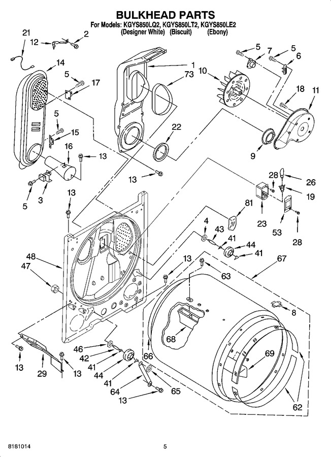 Diagram for KGYS850LE2