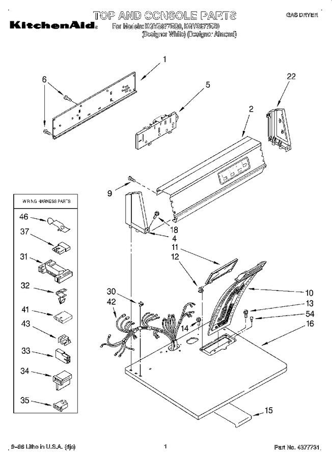 Diagram for KGYS977EZ0