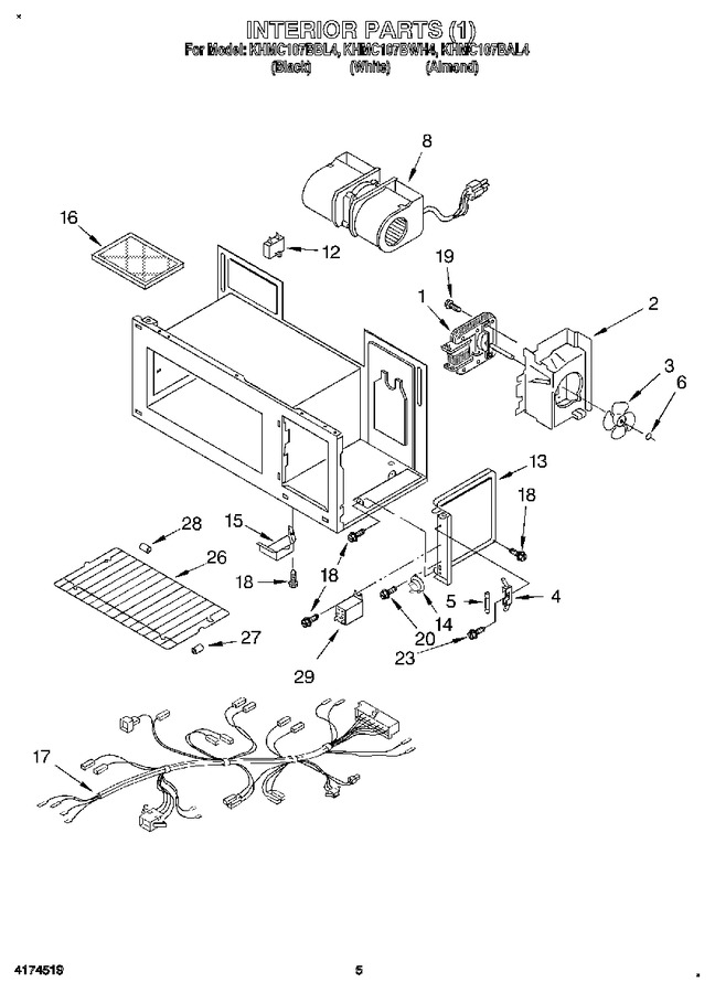 Diagram for KHMC107BWH4