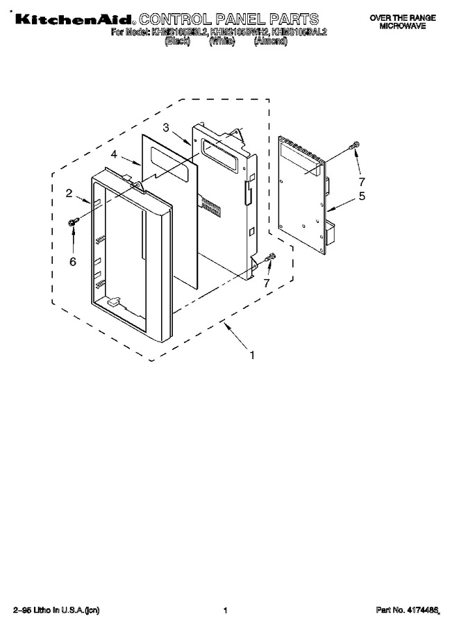 Diagram for KHMS105BBL2