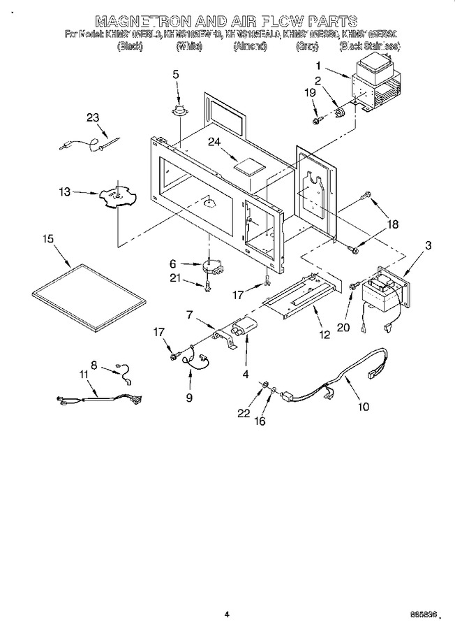 Diagram for KHMS105EBL0