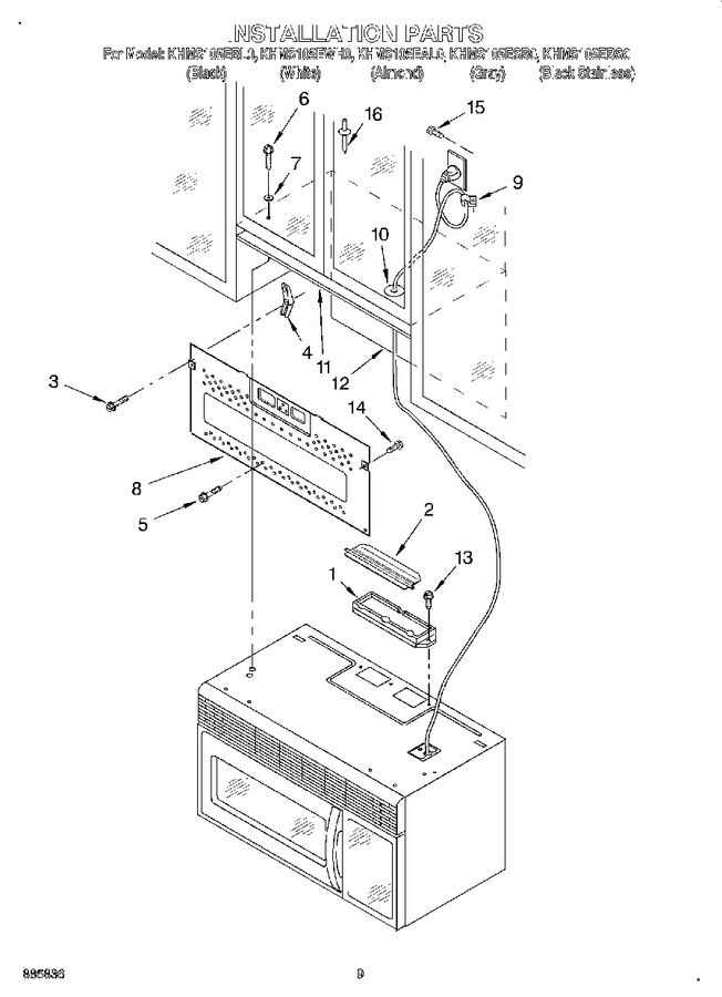 Diagram for KHMS105EWH0