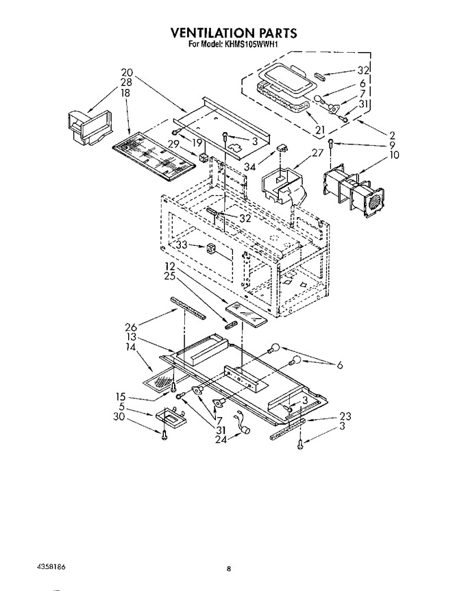 Diagram for KHMS105WWH1