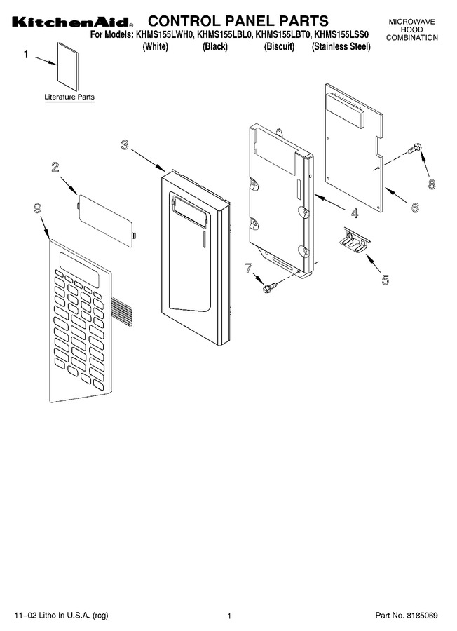 Diagram for KHMS155LWH0