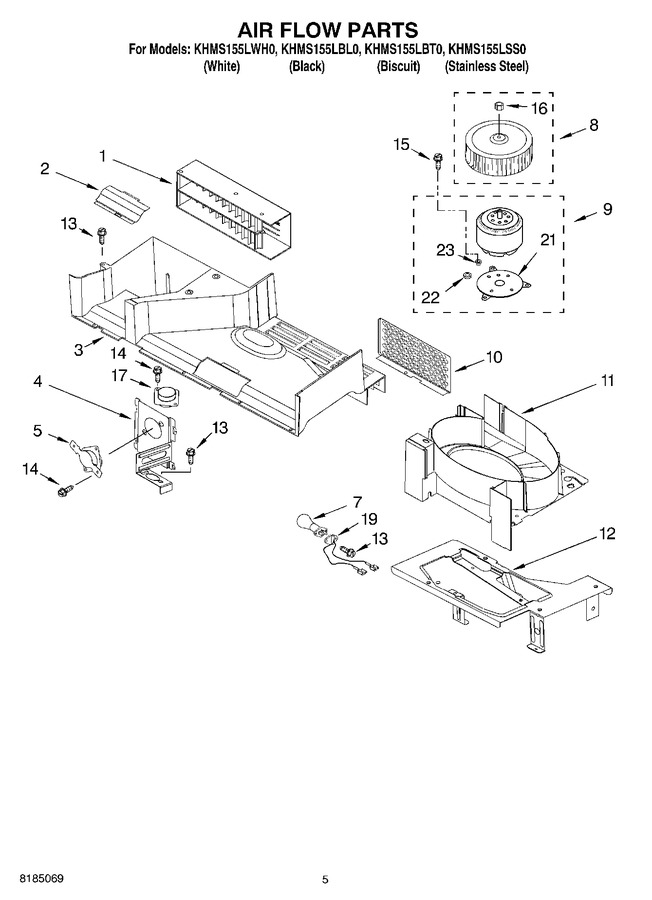Diagram for KHMS155LWH0