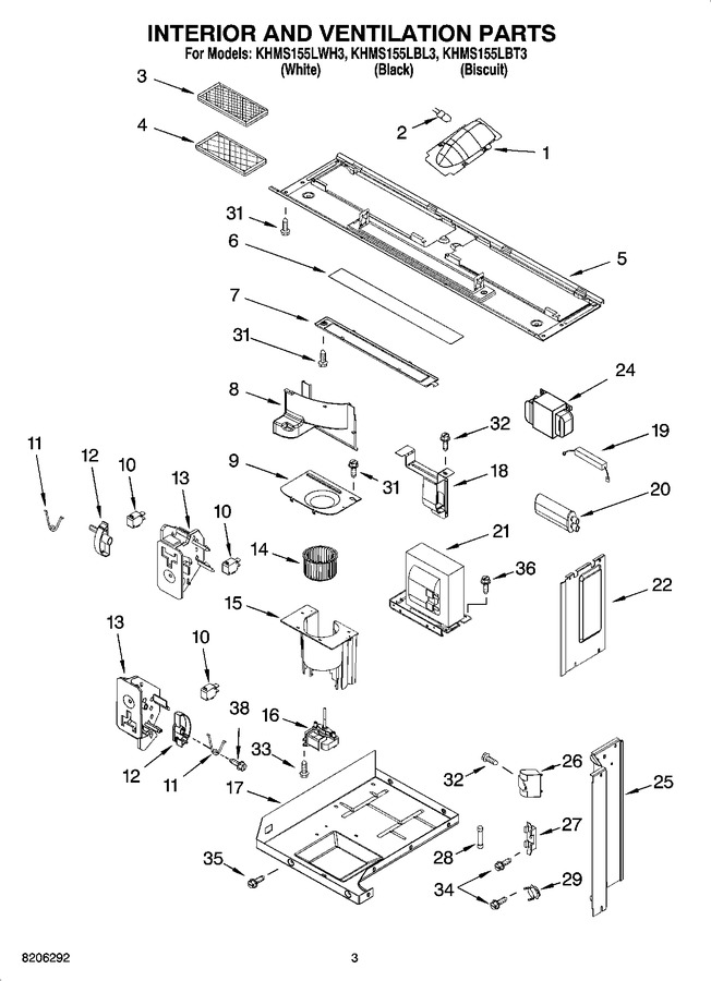 Diagram for KHMS155LWH3