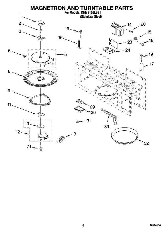Diagram for KHMS155LSS1