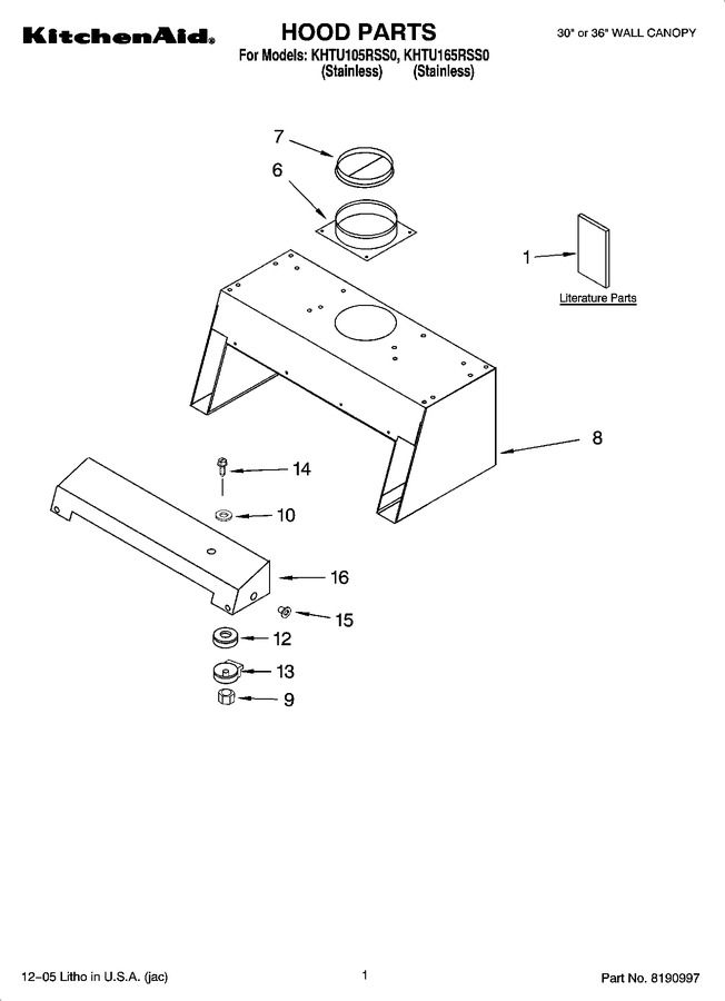 Diagram for KHTU105RSS0