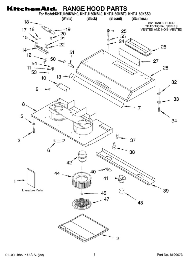 Diagram for KHTU160KSS0