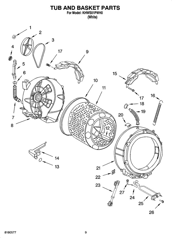 Diagram for KHWS01PWH0