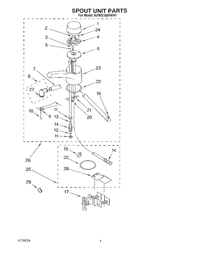 Diagram for KHWS160VCR1