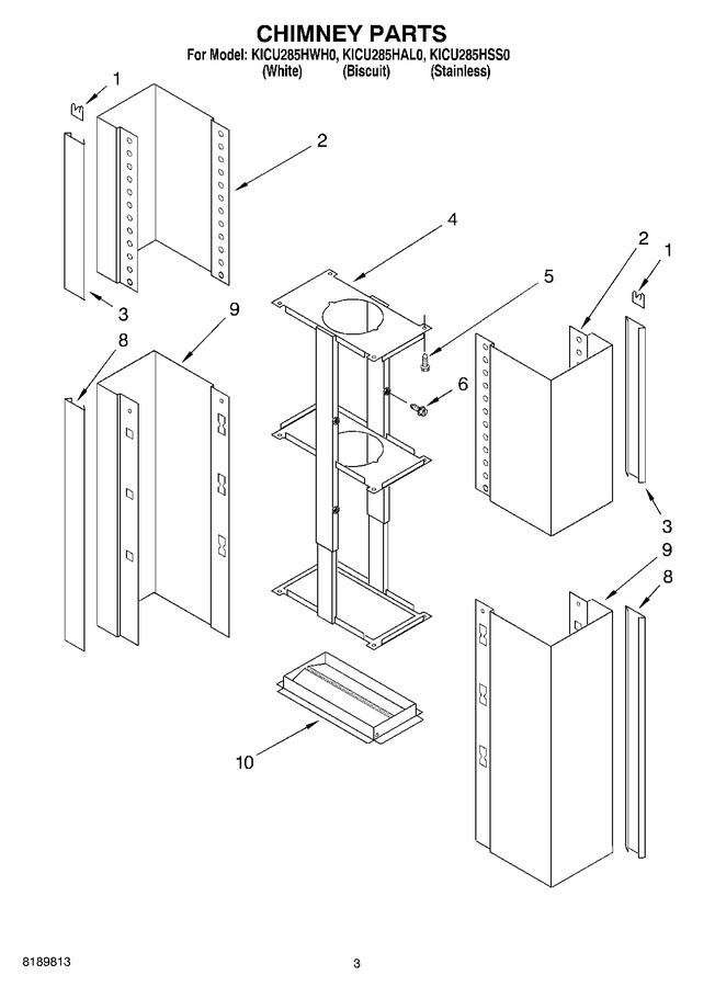 Diagram for KICU285HSS0