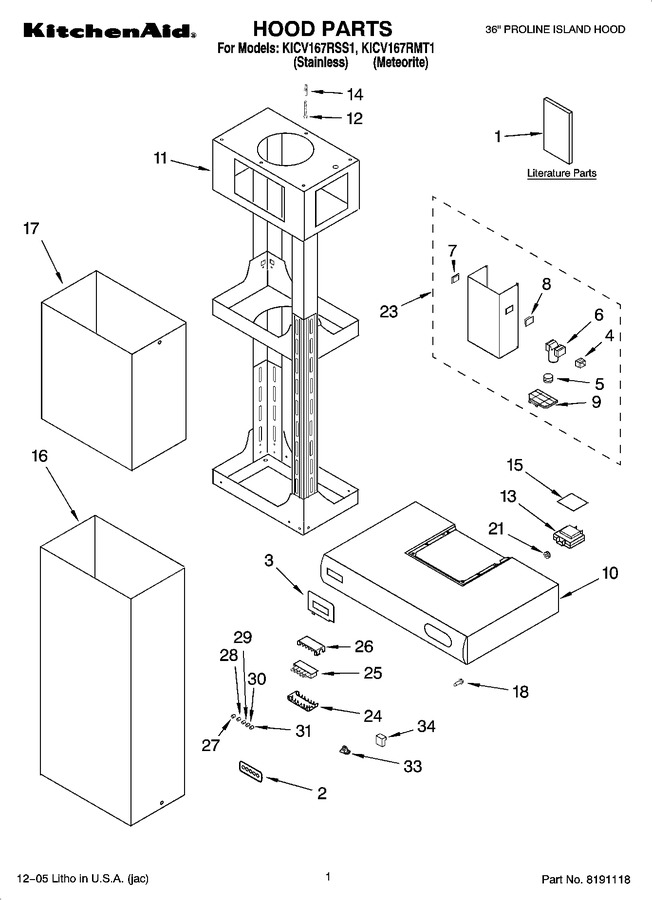 Diagram for KICV167RMT1