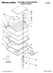 Diagram for 01 - Lid And Latch Parts