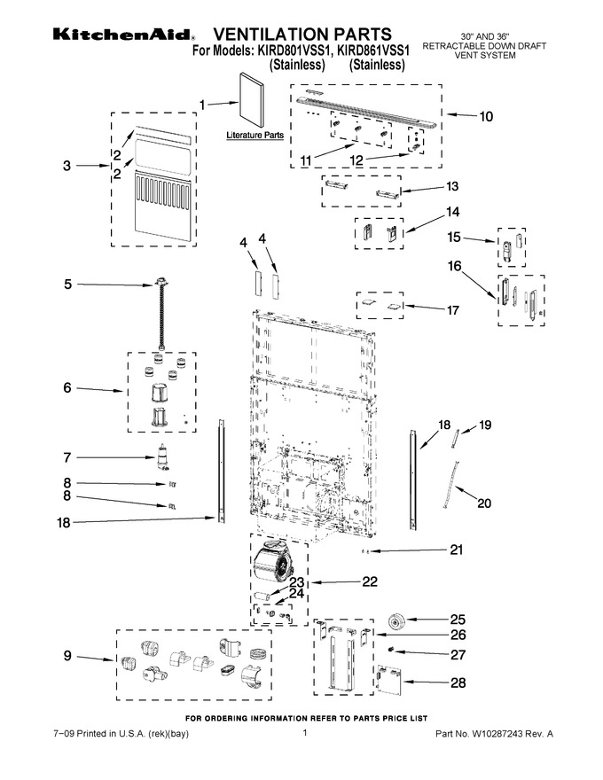 Diagram for KIRD861VSS1