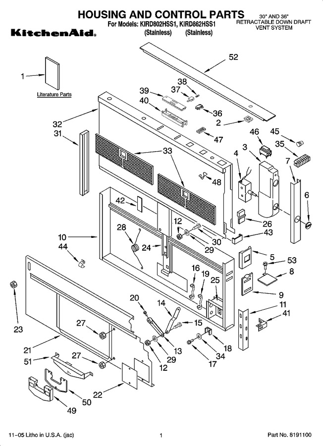 Diagram for KIRD802HSS1