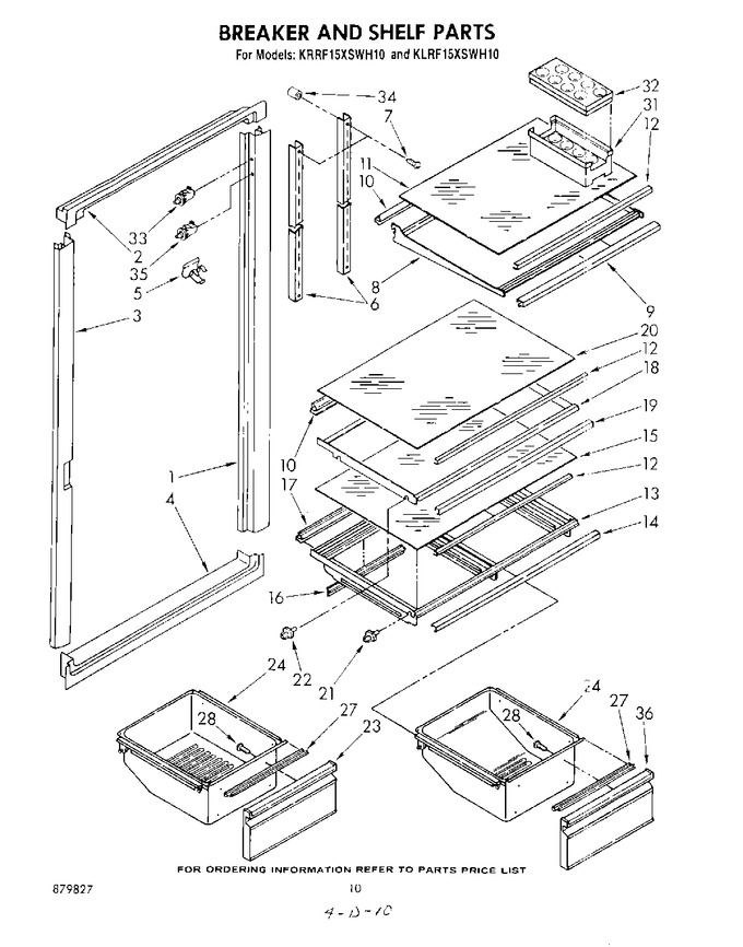 Diagram for KRRF15XSWH10