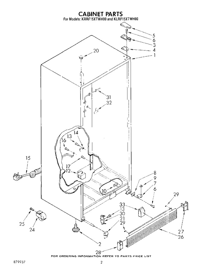 Diagram for KLRF15XTAL00