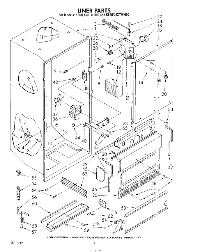 Diagram for KLRF15XTAL00