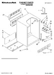 Diagram for 01 - Cabinet Parts