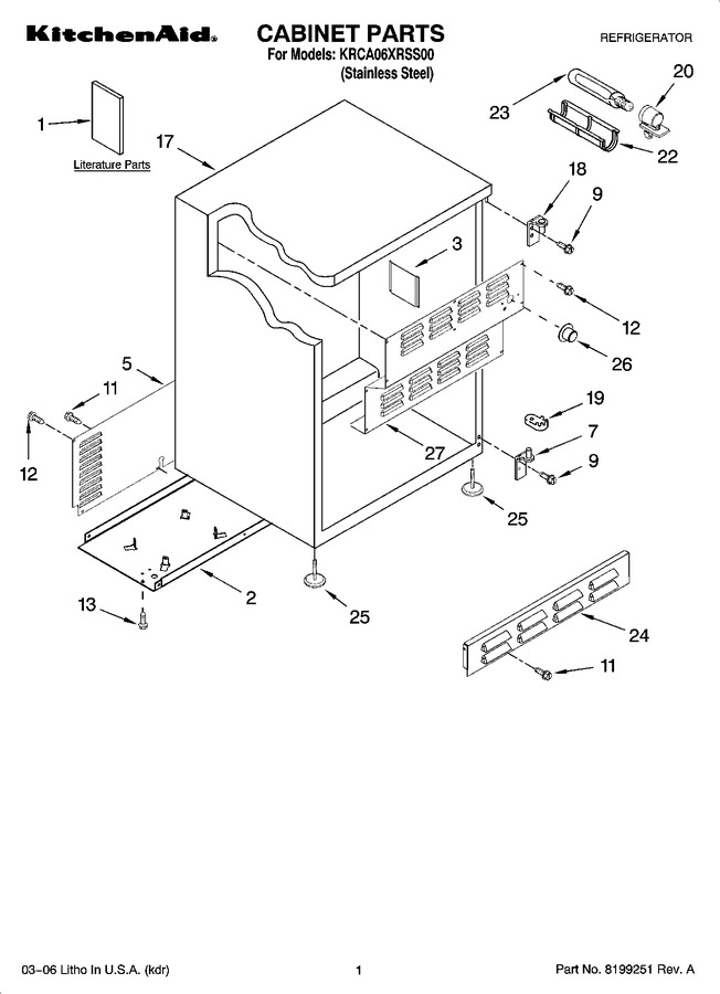 Diagram for KRCA06XRSS00