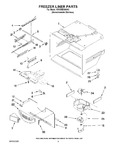 Diagram for 02 - Freezer Liner Parts