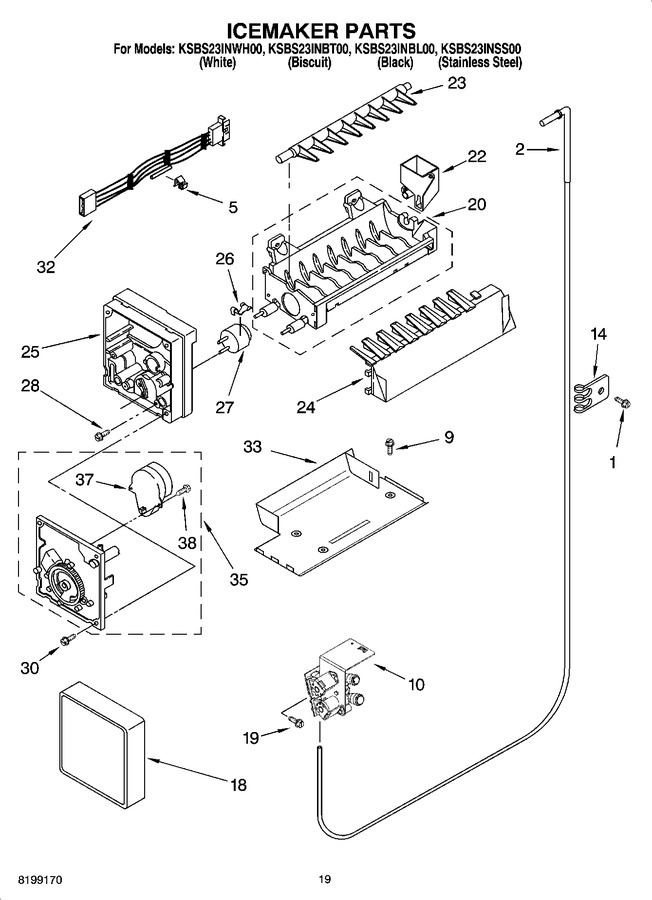 Diagram for KSBS23INWH00
