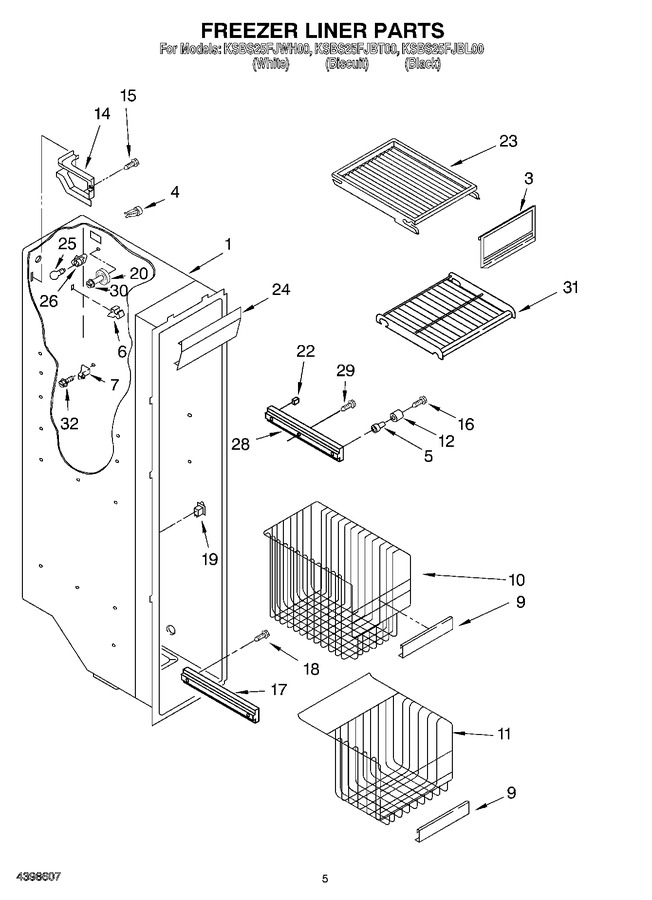 Diagram for KSBS25FJWH00