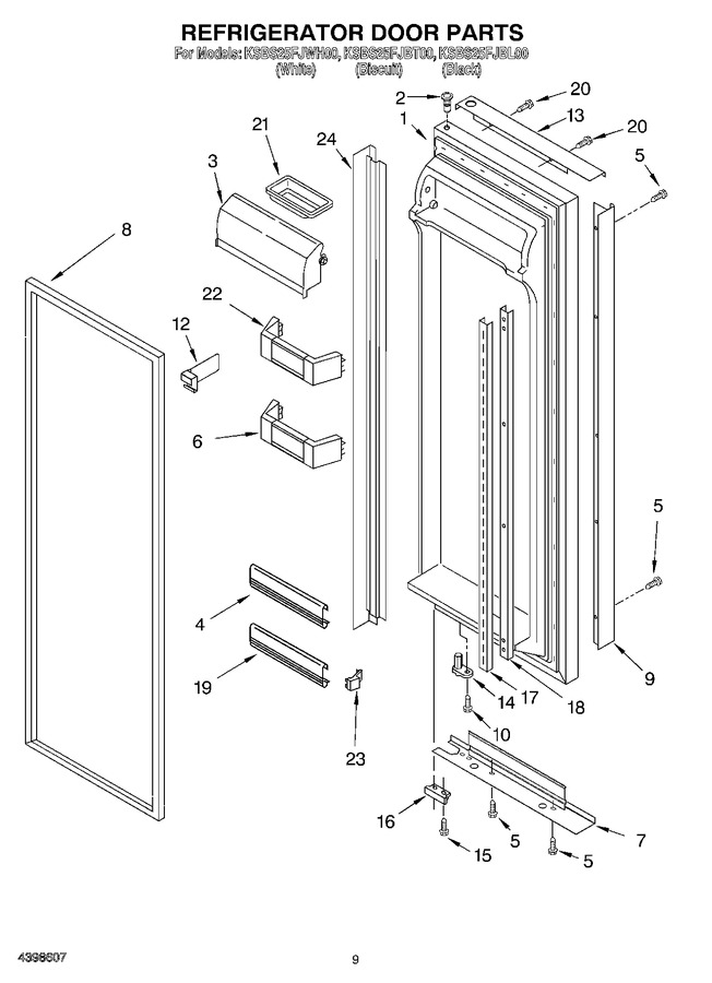 Diagram for KSBS25FJWH00
