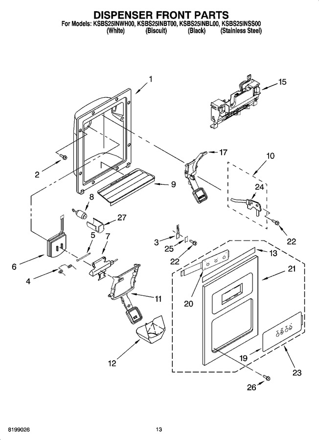 Diagram for KSBS25INBT00