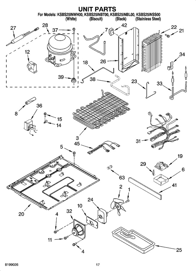 Diagram for KSBS25INWH00