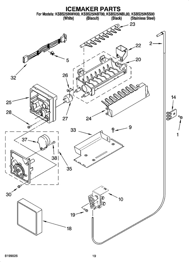 Diagram for KSBS25INBT00