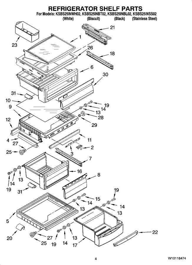 Diagram for KSBS25INWH02