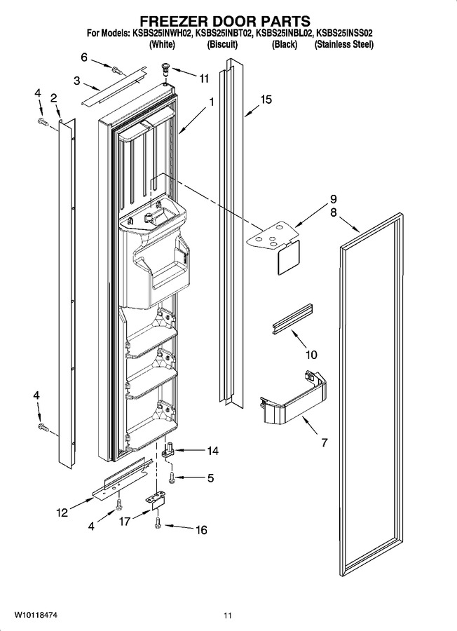 Diagram for KSBS25INWH02