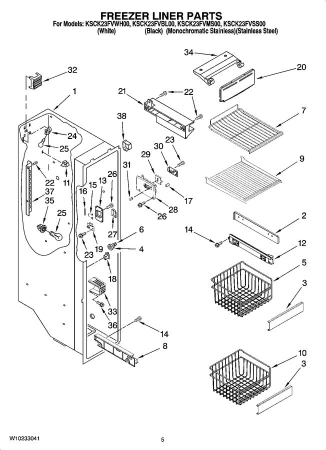 Diagram for KSCK23FVBL00