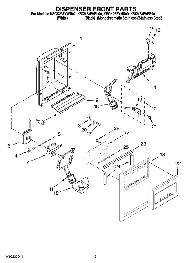 Diagram for KSCK23FVWH00