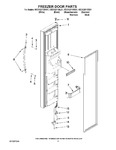 Diagram for 07 - Freezer Door Parts