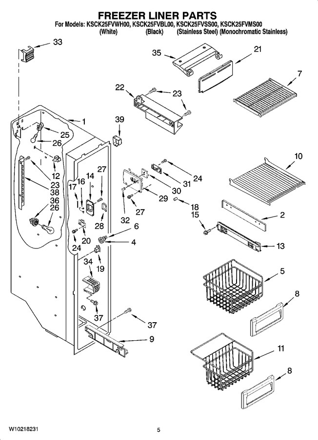 Diagram for KSCK25FVBL00