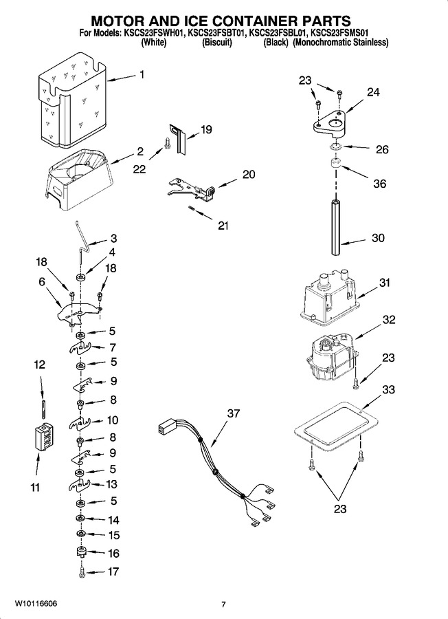 Diagram for KSCS23FSWH01