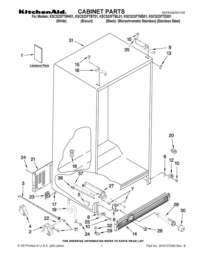 Diagram for KSCS23FTBT01