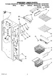 Diagram for 04 - Freezer Liner Parts