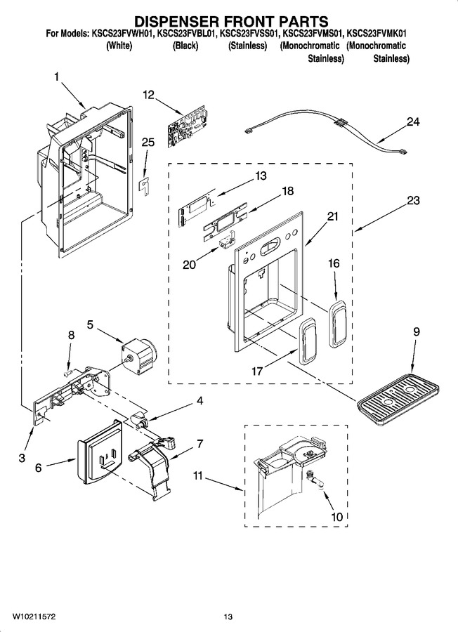 Diagram for KSCS23FVWH01