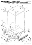 Diagram for 01 - Cabinet Parts