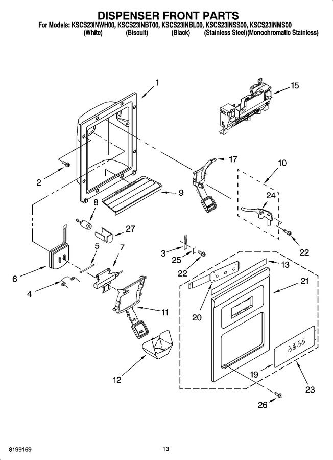 Diagram for KSCS23INWH00