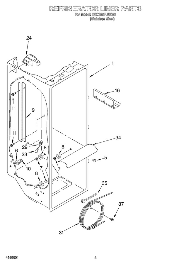 Diagram for KSCS25FJSS00