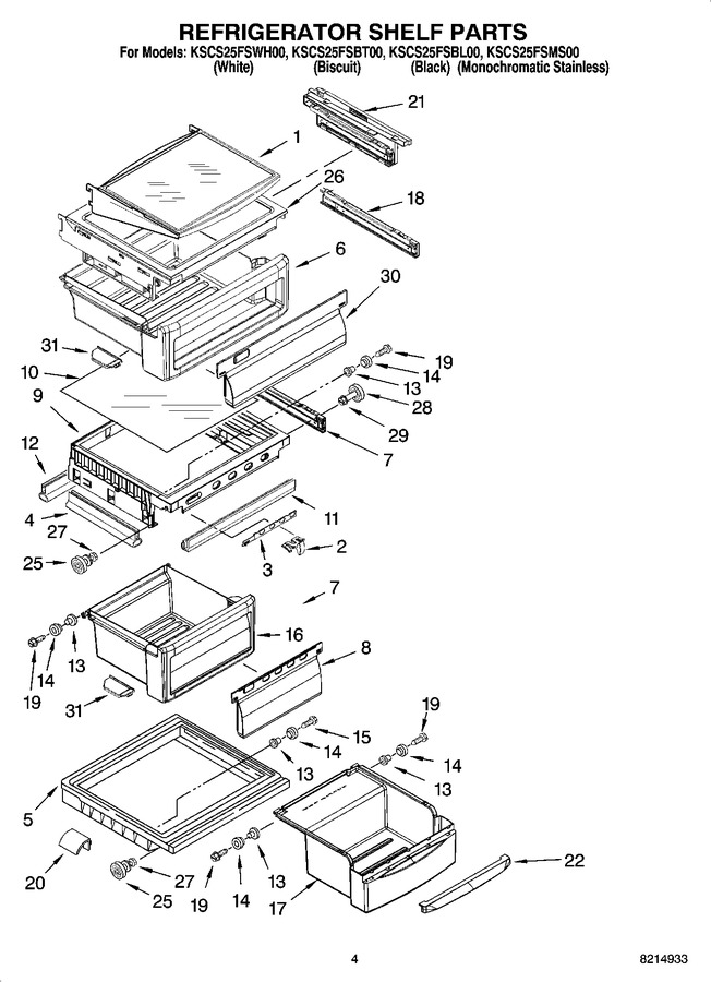 Diagram for KSCS25FSBL00