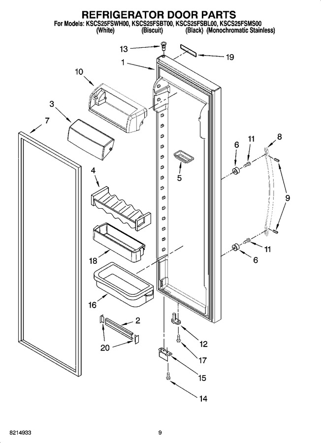 Diagram for KSCS25FSBL00