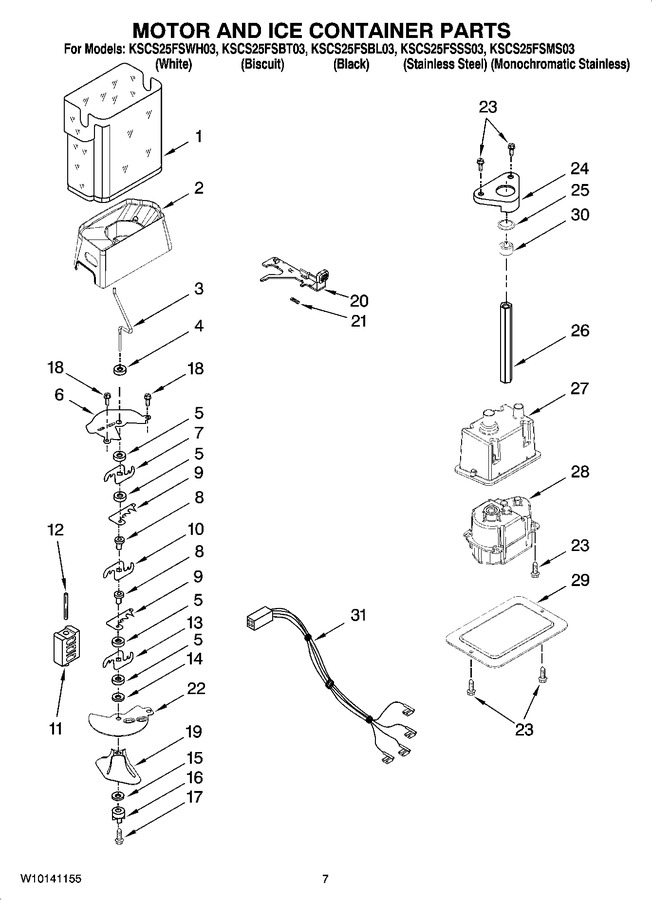 Diagram for KSCS25FSSS03
